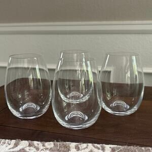 Dartington Crystal Stemless Wineglasses (4) From British Wine Glass Company